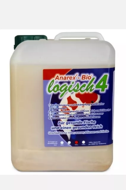 Anarex Bio 5 litres pour bassin Koi Aquarium