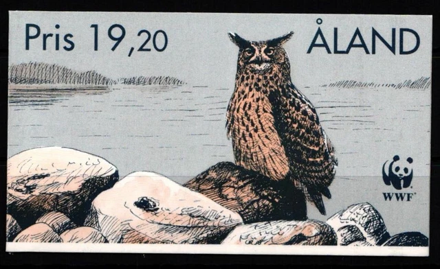Finnland Alandinseln MH 4 postfrisch als Markenheftchen #KO943