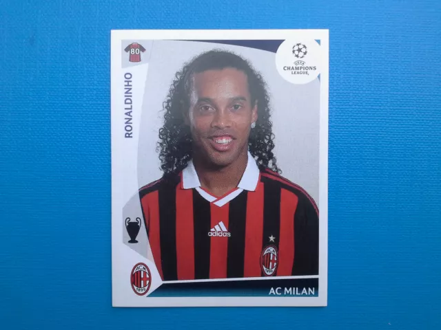 Panini WCCF 2009-10 Ronaldinho Gaúcho 1980 Brazil　No.80 AC Milan Italy #224