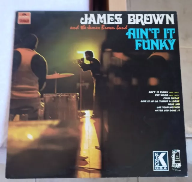 James Brown ‎– Ain't It Funky  2343 010 Polydor Stan 1970 UK NEAR MINT