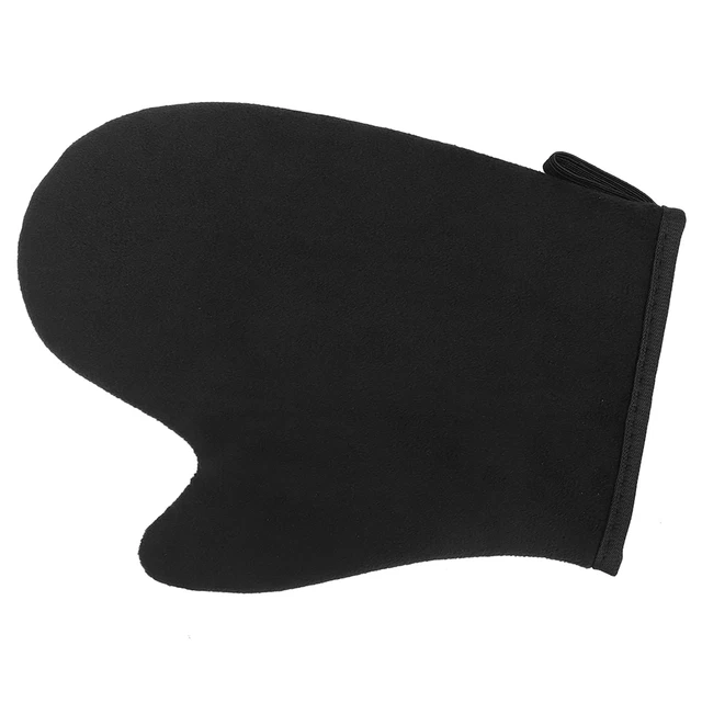 Guante de bronceado suave autobronceador Mitt loción herramienta de aplicación accesorio guante de playa GF0