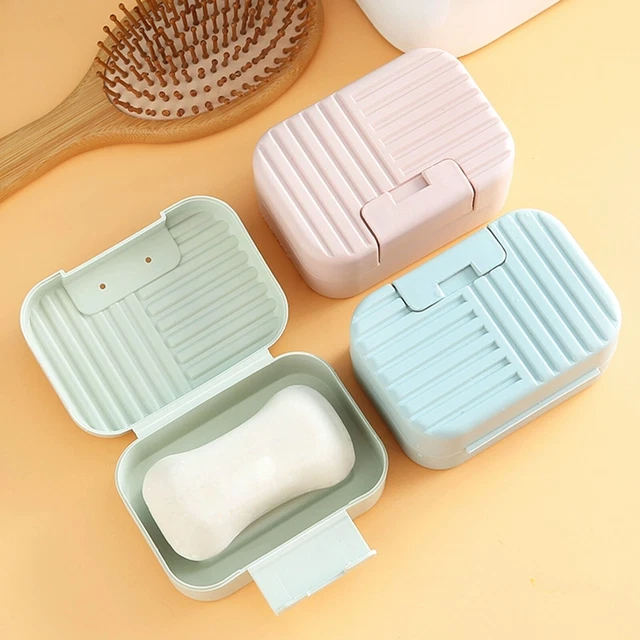 Sealed And Covered Soap Box  Travel Lock  Soap Box  Toilet Soap Holder