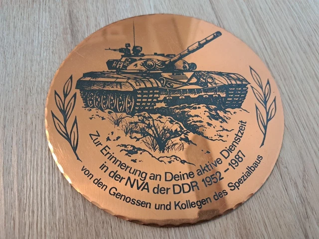 NVA Ehrengeschenk Panzer Schützenpanzer Orden Reserve