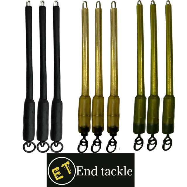 End Tackle PVA Stems – Translucent Green, 10 Pack, Carp Fishing Terminal Tackle