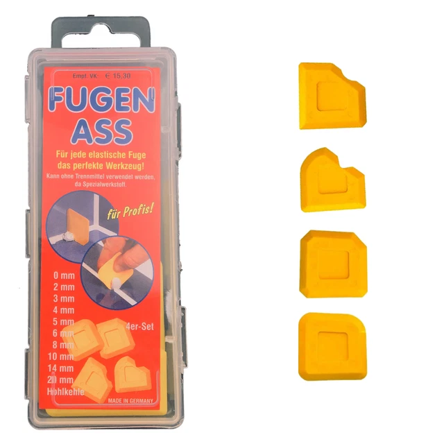 Prof Werkzeug Für Fugen Fugenass Spezial 4er Set Fugenglätter