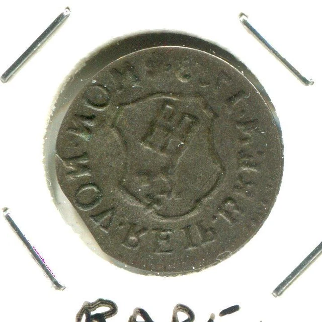 Bremen 1753 Brockage 'Rare'