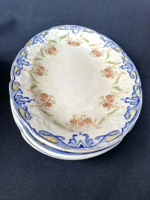 Service Ancien Longwy/vaisselle Longwy/Ceramique francaise/old French ceramic 6
