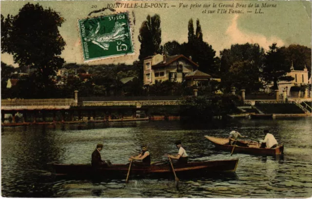 CPA Joinville vue prise sur le Grand Bras de la Marne (1347897)