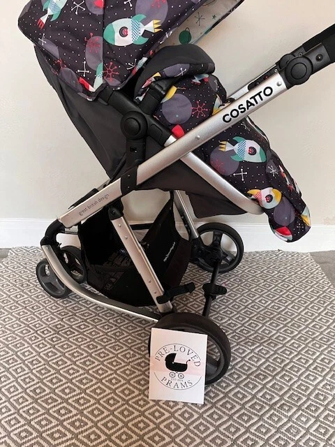 COSATTO GIGGLE LITE Pram Pushchair Travel System Space Racer 160.00 PicClick UK