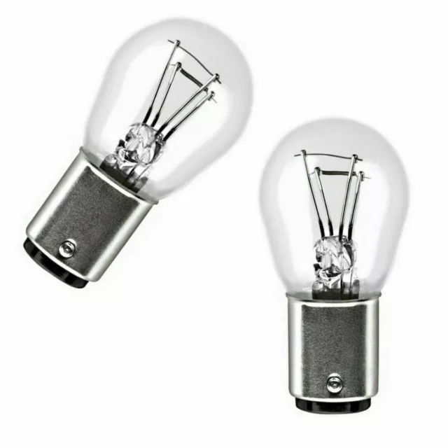 10x Osram P21/5W 7528 12V BAY15d Tagfahrlicht Bremslicht Hecklicht Auto Lampe 2