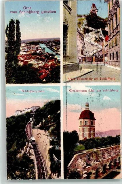 39503316 - Graz Neuer Felsensteig am Schlossberg Schlossberg-Zahnradbahn