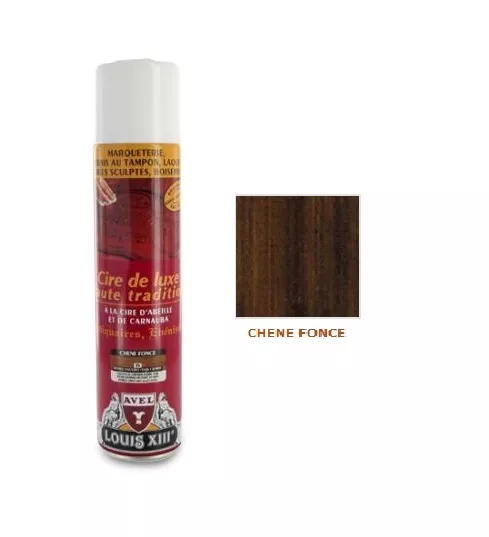 Cire Aerosol De Luxe Haute Tradition Chene Fonce Bois Meuble Avel