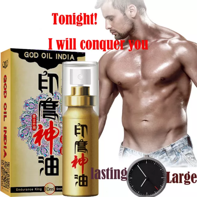 Male Delay Spray 60 Minutes Long Delay Ejaculation Enlargement Massage Spray