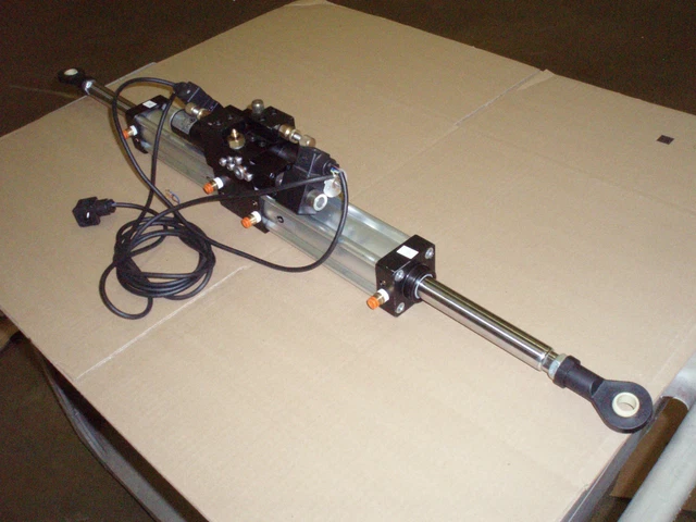 Cilindro Pneumatico Heschen MAL 32-150 - Alesaggio 32mm, Corsa 150mm, Doppio Effetto, Porta PT1/8 - Foto 8