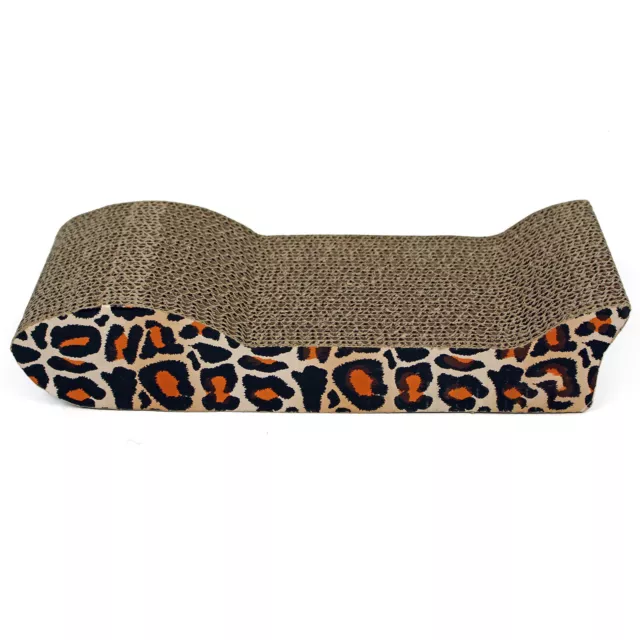 Cat Kitten Cardboard Corrugated Scratcher Scratching Pad Sofa Bed Board Mat