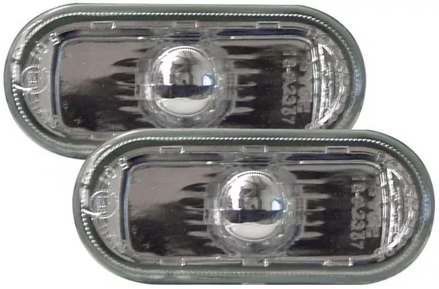 Ford Galaxy 00- Crystal Clear Chrome Side Light Repeater Indicators