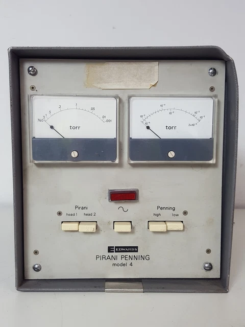 Edwards Pirani Penning High Vacuum Control Gauge Unit Model 4 Lab