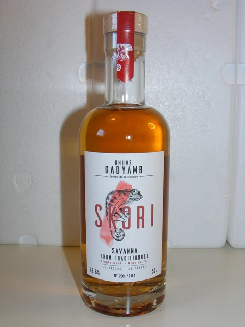RHUM/RUM SAVANNA SKORI - RHUMS GADYAMB (50cl - 52,6%vol)