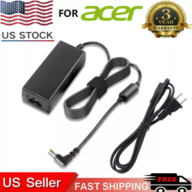 AC Adapter Laptop 40W Charger for Acer Aspire E1 E3 E5 E15 E14 E11 ES1 E5-575G