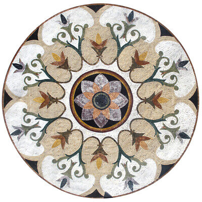 MD010, 39.37" mosaico baldosas de diseño medallón patrón