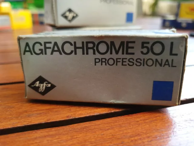 Agfachrome 50L Film Invertible 120 Professional Film Expired 1979