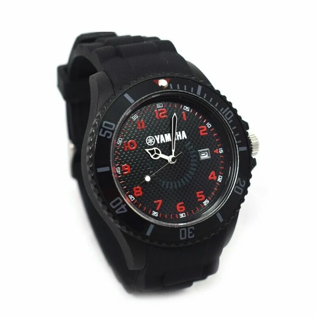 Yamaha Autentico Orologio Da Polso Impermeabile 3 ATmosfere originale