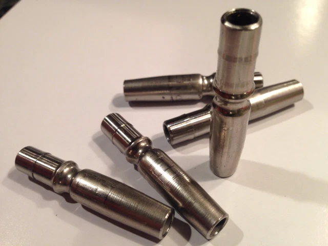 Stainless Steel Taps- Maple Sap Spiles for Bag or Bucket (25 Pack) 5/16" US Made