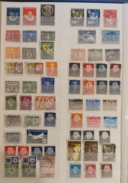 Briefmarken Niederlande Lot gestempelt