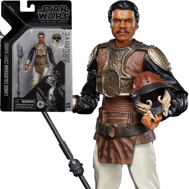 Star Wars : RotJ Lando Calrissian (Skiff Guard) Black Series figure by Hasbro