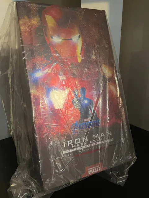 HOT TOYS Iron Man Avengers Endgame Battle Damaged Mark LXXXV Die Cast MMS543