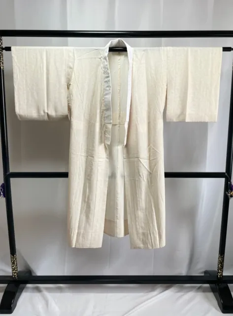 Vintage Japanese Juban kimono - Women's NagaJuban Silk Kimono Robe