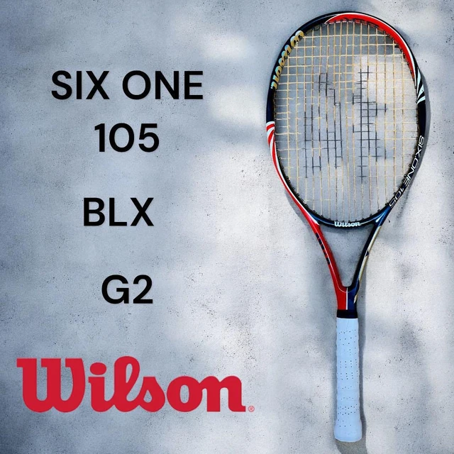 美品　Wilsonラケット BLX SIX ONE 105 テニス 美品 Wilsonラケット BLX SIX ONE 105