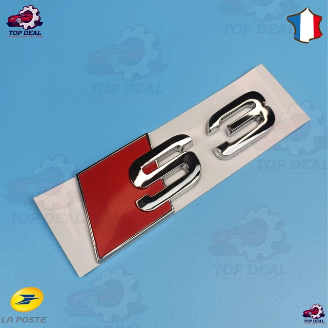 LOGO S3 CHROME autocollant sticker 3D badge emblème arrière EUR 19,90 ...