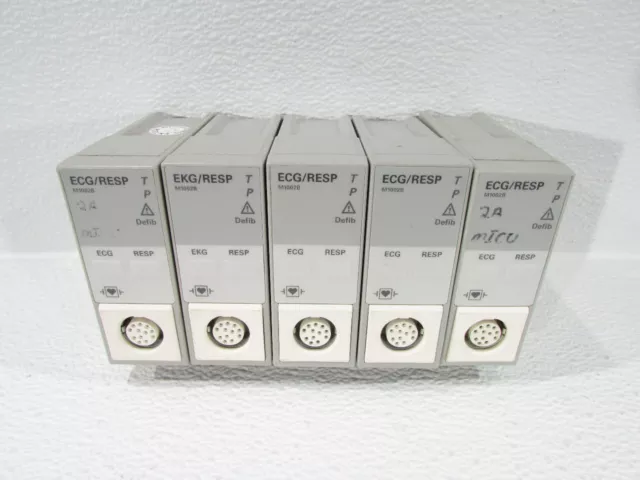 * Lot Of (5) M1002B T P Modules (3) Agilent (2) Hp