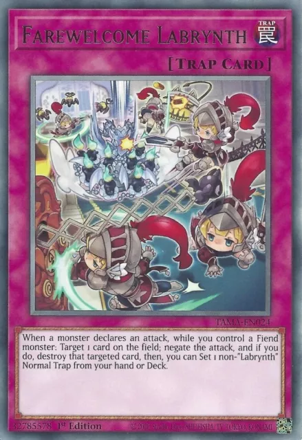 【Yu-Gi-Oh】Farewelcome Labrynth - TAMA-EN024 - 1st Edition Rare