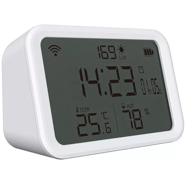 WiFi Hygrometer Monitor: Digital Light Thermometer Humidity Sensor - Me6265