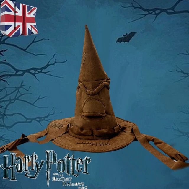 HARRY POTTER SORTING Hat Hogwarts Talking Cap Kids Cosplay Wizarding
