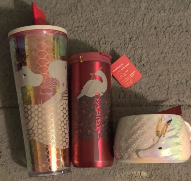STARBUCKS 2024 LUNAR New Year of the Dragon Full Set 12oz 14oz 24oz