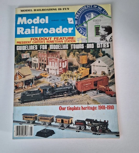 MODEL RAILROADER MAGAZINE August 1977 £9.43 PicClick UK