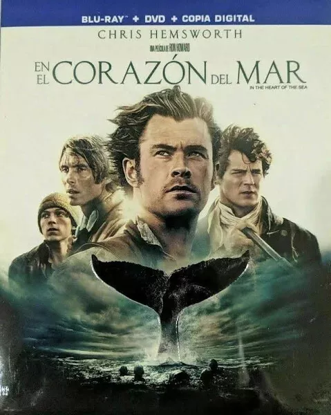 En El Corazón Del Mar {En el corazón del mar} (Blu-ray, 2015) con copia digital