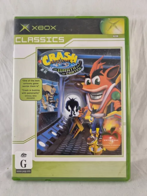 Crash Bandicoot: The Wrath of Cortex XBOX Original Video Game Brand NEW Sealed