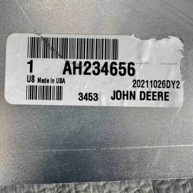AH234656 Corn Head Left Hand Adjustable Deck Plate fits John Deere LOT 0F 3