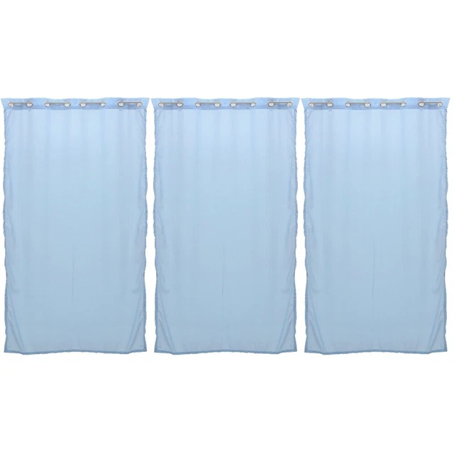 3 pz tenda esterna poliestere tenda privacy tenda valance per camera da letto