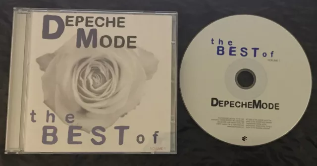 Depeche Mode Best Of Volume 1 Extremely Rare Promo CD Personal Jesus + 17 Tracks