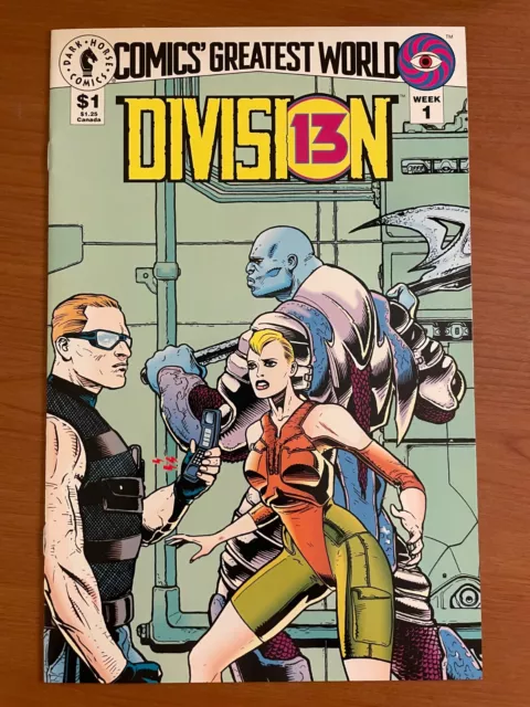 Comics Greatest World Week 1: Division 13 (1993, Dark Horse) Comic #KRC342