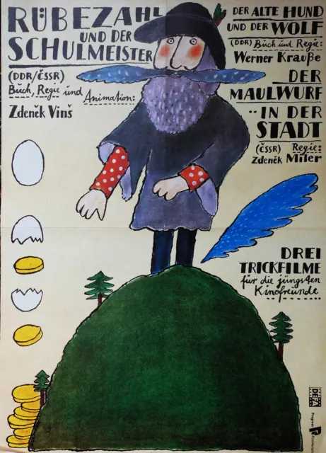 Grafik für Grafiker 12 Plakate Kinderfilme aus der DDR von  Künstler Zeichnungen