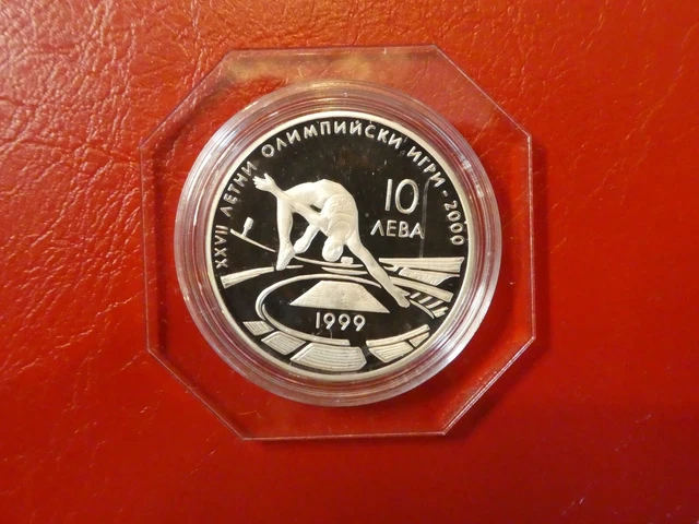 Bulgarien 10 Lewa,  Olympische Sommerspiele, Sydney 2000 - Hochsprung, PP
