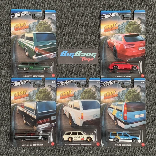 HOT WHEELS 2024 Hot Wagons Series 1 Complete Set of 5 (InStock) New