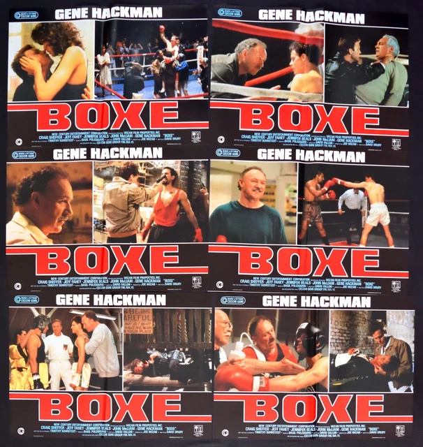 FOTOBUSTE BOXE PUGILE Gene Hackman Jennifer Beals Split Decisions ...