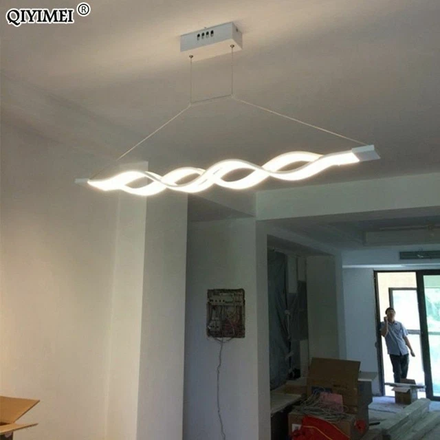 Creative Modern Led Pendant Lights Kitchen Acrylic Hanging Ceiling Lamp Dinning